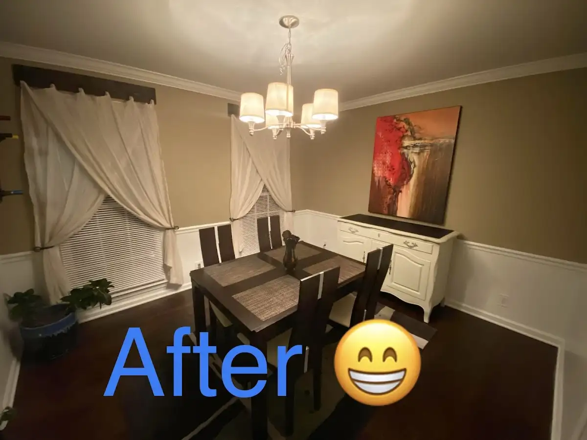 Professional dining room restoration after water damage in Clearfield